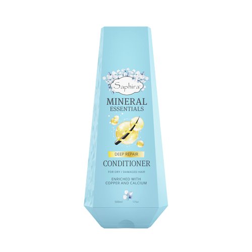 MINERAL ESSENTIALS Deep Repair Conditioner for Dry and Damaged Hair, Heals the Scalp, Roots, Strands and Ends, 17 Ounce