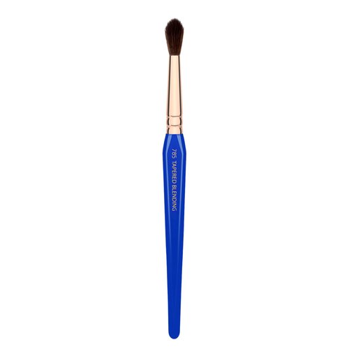 Bdellium Tools Professional Makeup Brush - Golden Triangle Series 785 Tapered Blending - With All Vegan and Soft Synthetic Fibers, For Applying Shadow (Blue, 1pc)