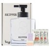 Tirtyl Skipper Hand Wash Single Kit Glass - 1 Glass Foaming Dispenser + 3 Tablet Refills (3x 8 fl oz bottles of soap) - Variety Fragrances