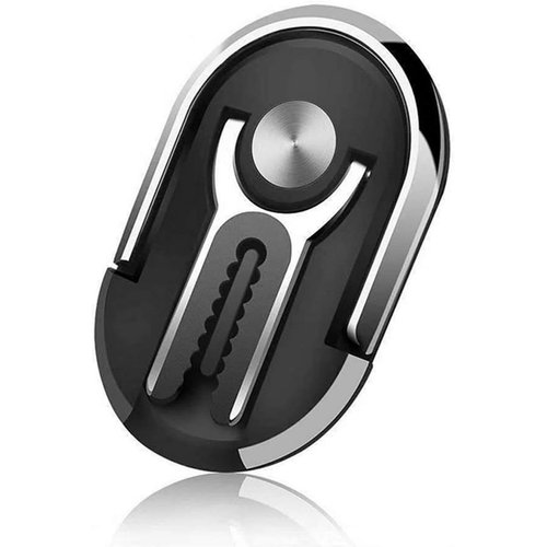 Finger Ring Holder Stand Car Air Vent Mount Compatible with Motorola Moto G 5G (2024,2023,2022), 3-in-1 Kickstand Swivel Zinc Alloy