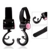 Baby Stroller Hooks, 4 Pack of Multi Purpose Hooks Adjustable Hanger Mommy Bag Hooks for Hanging Diaper Bags,Purse,Stroller Organizer