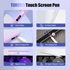 TiMOVO Stylus Pen for Touch Screens, Fast Charge Stylus Pen for Apple iPad/iPhone/Xiaomi/Samsung/Lenovo Android Capacitive Touch Screen Stylus Pen with Power Display, Purple