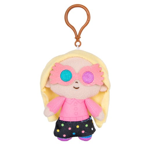 Harry Potter Luna Lovegood Plush Clip On Sensory Toys for Toddlers 1-3, Halloween Baby Toys & Learning Toys for Kids, Soft Plushie Baby Halloween Toys