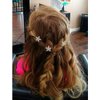 Yantu 10 Pcs Flower Hair Pins for Women Girls Crystal Hair Spirals Pins Twister Coil Clip Accessories