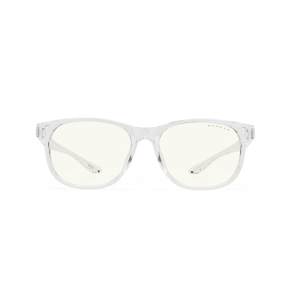 GUNNAR - Blue Light Glasses for Kids (age 12+) - Blocks 35% Blue Light - Rush, Crystal, Clear Tint