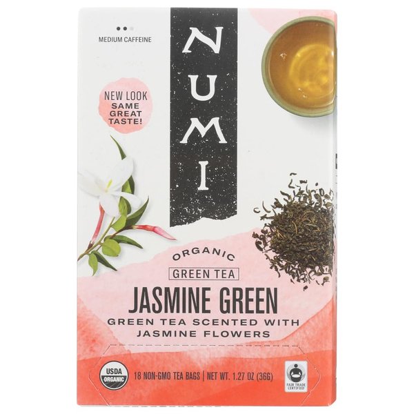 Numi Tea Jasmine Mkn Green Tea (6x18 Bag)