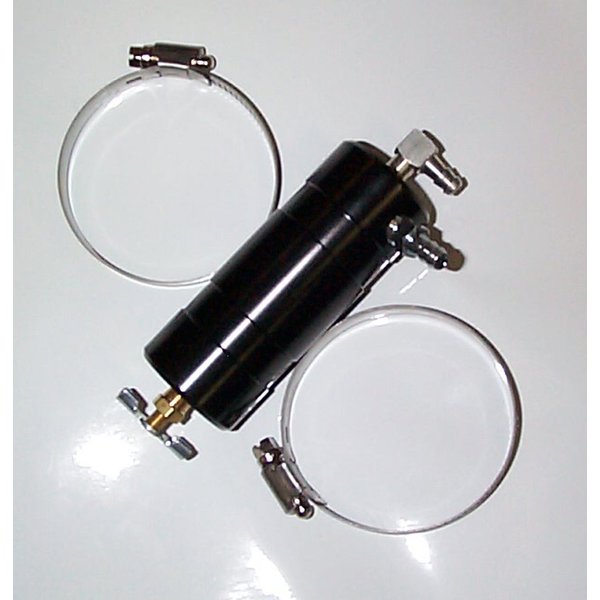 HDM Aluminum Go Kart Cart Racing Motor Oil Overflow Engine Breather Catch Tank Can