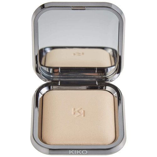 KIKO MILANO - Radiant Fusion Baked Face Powder Foundation | Mineral Powder With a Luminous Finish | Color Avory 01 | Cruelty Free Makeup | Professional Makeup Foundation | Made in Italy