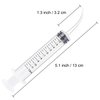 Benvo 6 Pack Disposable Dental Syringe 12ml with Curved Tip Dental Irrigation Syringe for Mouthwash Oral Care, Tonsil Stones Squirt Liquid Injection, Oil, Glue, Lab Pet Feeding(With Clear Measurement)