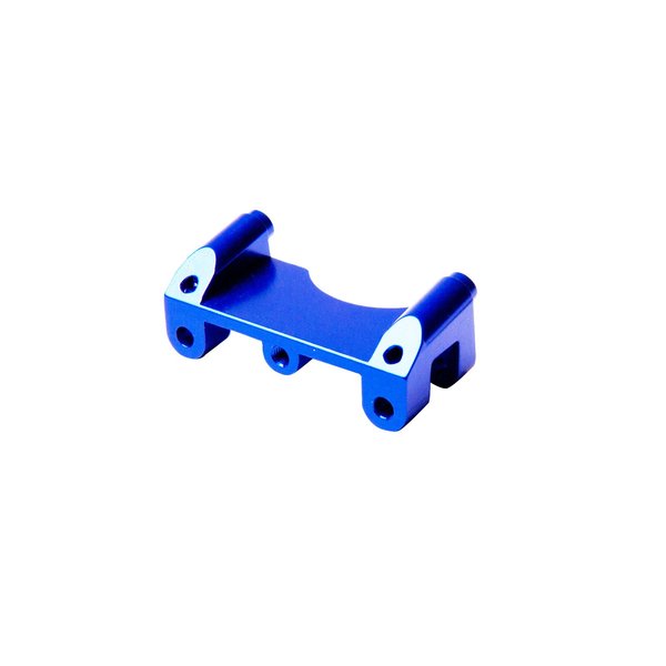 Atomik RC Alloy Front Shock Mount, Blue fits the Traxxas 1/10 E-Revo and Other Traxxas Models - Replaces Traxxas Part 5317