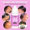 Dolahair Lace Glue for Wigs, Wig Glue for Front Lace Wig Waterproof Super Hold Hair Glue for Weave, Invisible Hair Bonding Glue Extreme Hold for Hair Systems