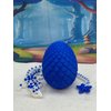 Articulated Cherry Blossom Dragon with Dragon Egg, 12" White and Blue Cherry Blossom Dragon, Home Decor Executive Desk Toys,Fidget Toys for Autism/ADHD D017-WB-BLU