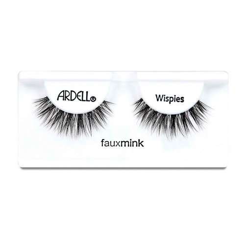 Ardell False Eyelashes Faux Mink Lashes Wispies, 4 Pack