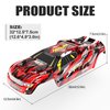 Hosim X07 RC Car Shell Truck Body Parts X7-CK04 X07 RC Car（Red）
