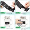 300 Pieces Chalkboard Labels Reusable Chalk Sticker Labels with 2 Chalk Liquid Markers Waterproof Stickers Labels for Jar Storage Bins Bottle Craft Kitchen Pantry Office(Rectangle and Wave Style)
