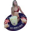 Pool Float Donald Trump Keep America Great - Patriot American infloateble for Adult