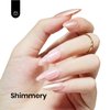 Beetles Pearl Gel Nail Polish 1 Pcs 15ml Thread Shimmer Gold Gel Polish Pearlescent Champagne Gel Nail Polish Chrome Gel Nail Polish Soak Off Uv LED Nail Lamp Nail Art Manicure Salon DIY Home