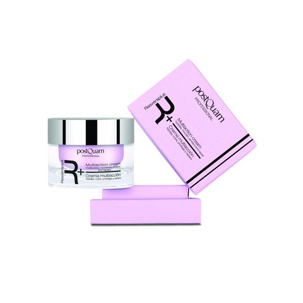 POSTQUAM Professional Resveraplus Multi Action Cream 50ml – Rich In Vegetable Oils - Provide Your Skin With Hydration – Contributes To Minimize Wrinkles