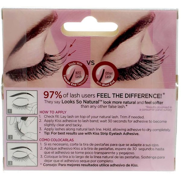 Kiss Looks So Natural Lashes Flirty (2 Pack)