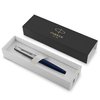 Parker Jotter Fountain Pen, Royal Blue, Medium Nib with Blue Ink, Gift Box