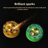 Fireworks Spinning Tops with Spark Effects, Bey Battling Top Burst Gyros Toy, Gift for Boys Ages 6-8-10-12, Fidget Sensory Toys for Kids with Autism, Perfect for Christmas and Party Favors (2-Pack)