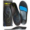 Exland Plantar Fasciitis Insoles - High Arch Support for Supination - Pain Relief - M Size 8-9.5 Men | 9.5-11 Women - Custom Orthotic Shoe Inserts