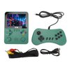 X9 Handheld Video Game Console, Portable Game Player with 3.5 inch IPS Screen & Additional Controller, 11 Game Emulators, Support 2 Players to Play On TV, 6000mAh Battery (Green)
