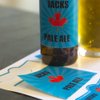Glossy Beer Bottle Labels - 10 Sheets, 40 Neck and Bottle Labels - Make Your Own Custom Printable Beer Labels - Waterproof Beer Label Stickers for Inkjet & Laser Printers