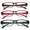 Bifocal Reading Glasses, Set of 3 - Magnification 3.50X
