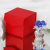 H&D HYALINE & DORA Blue Crystal Rose Flowers Figurines Ornament with Gift Box