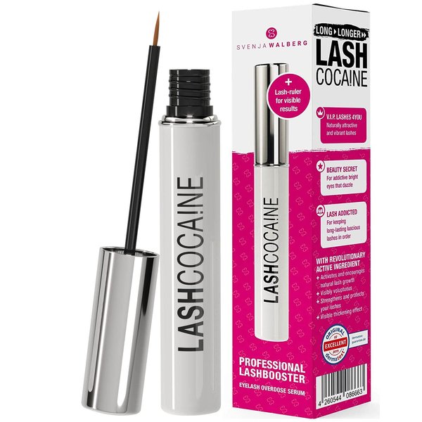 LASHCOCA!NE eyelash growth serum to grow longer & fuller eyelashes | vegan lash enhancing serum | test winner “VERY GOOD” for eyelash extensions | long eye-lashes by Svenja Walberg