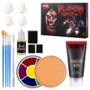Zombie Makeup Kit, Scar Wax SFX Halloween Makeup Kit, Professional Special Effects Makeup Kits for Bruise, Zombies,Vampires, Wounds,Monster, Cosplay and Theatrical Stage, SFX Makeup Supplies Kit Bulk…