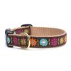 Up Country Bella Floral Pattern Dog Collar, Small (9 To 15 Inches) 5/8 Inch Narrow Width