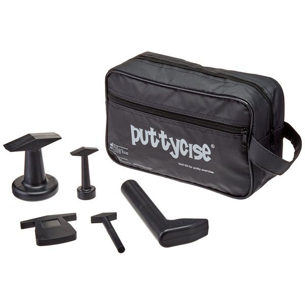 Theraputty 32763 Puttycise ADL Tools Set with Carry Bag and Exercise Manual, 5pcs