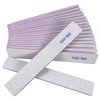 Nail Files (12 Pack), 100/180 Grit Emery Boards Nail File for Natural Nails and Acrylic Nails, Double Sided Emory Boards limas para unas acrilicas Profesional Fingernail Filer Reusable Manicure Gray