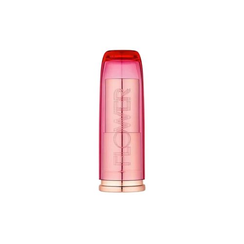 FLOWER BEAUTY By Drew Barrymore Perfect Pout Moisturizing Lipstick - Soothes Lips + Hydrates - Creamy Lip Tint + Natural Looking Shine + Buildable Color - Cruelty-Free + Vegan (Berry More)