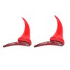 Halloween Devil Horns Hair Clips Women Men Halloween Costumes for Women Girls Red Devil Horns Hair Barettes Pins