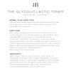 Biba de Sousa The Glycolic Lactic Toner - Exfoliating Toner with AHA, Hyaluronic Acid, and Aloe Vera - Illuminates Skin Complexion Without Excessive Drying (8 oz)
