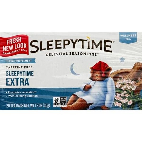 Celestial Seasonings Herbal Tea, Sleepytime Extra, 20 Count