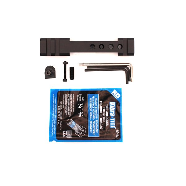 BadAce Mosin Nagant No Drill Picatinny Rail Scout Mount for M9130,M44,M38,T53 (Aluminum)
