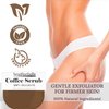 Brazilian Belle Exfoliating Coffee Scrub - Anti Cellulite Firming Body Scrub Infused with Natural Dead Sea Salt & Arabica Coffee (8.1 oz)