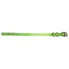 Hamilton 5/8-Inch by 16-Inch Single Thick Nylon Deluxe Dog Collar, Lime Green