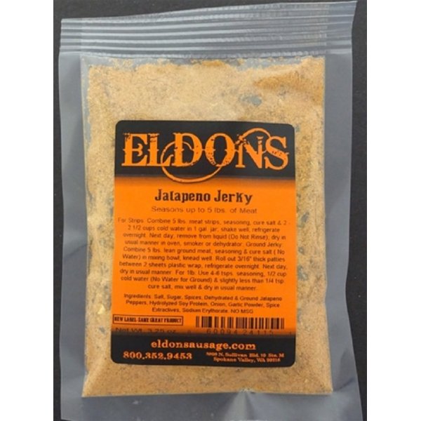 Jerky Seasoning Spice with Cure Seasons 5 Pounds Each - Your Choice of Flavor (Jalapeno)