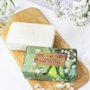 The English Soap Company Anniversary Wrapped Soap Bar, Luxury Lily Shea Butter Soap Bar, Moisturising Soap Bar for Face and Body, Lily of the Valley Scent 190g