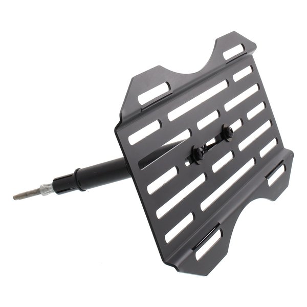 Pilot Automotive Sports LPR-100 Universal Front License Plate Tow Hook Relocation Mounting Kit Black 12.75 Inch