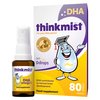 Thinkmist Kids DHA Omega-3, 80 Sprays - Daily Liquid Omega-3 Supplement - Supports Healthy Brain Function & Vision. No Sugary Gummies, Non-GMO