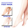6 Pack Foot Mask Moisturizing Hydrating Foot Spa Socks for Softens Rough Dry Cracked Feet Treatment Care - Nicotinamide + Shea Butter + Goat Milk