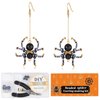 DoDoBeads Earring Making Kit, Halloween Beads Kit, Jewelry Making Kit with Glass Beads, Crystal Beads, Tube Beads, Gold Spacer Beads, Copper Wire, Earring Hook, Jump Rings, Tools
