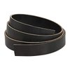 Weaver Leather Plain Belt Blank Black, 1 1/2"