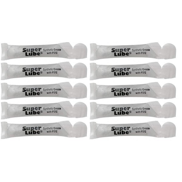 10 x Super Lube 82340 Multi Purpose Synthetic Grease USDA Dielectric PTFE 1 ml